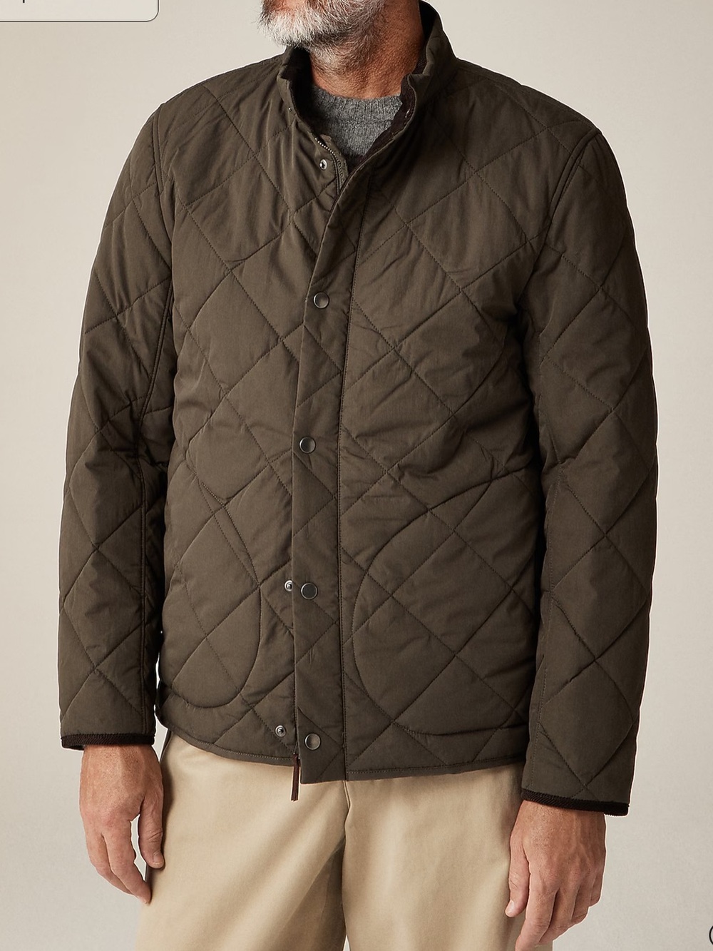 J.Crew Sussex quilted jacket with PrimaLoft®